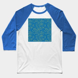 Abstract line art Baseball T-Shirt